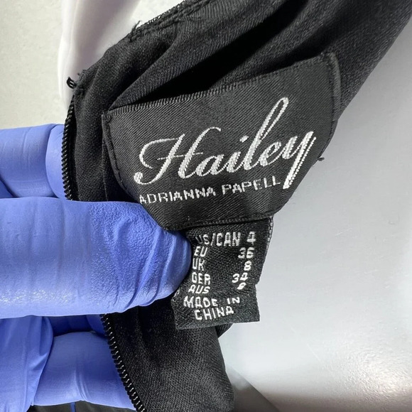 Adrianna Papell Hailey 4 Mermaid Backless Prom Dress Sequin Formal HOCO Gown - Picture 12 of 16